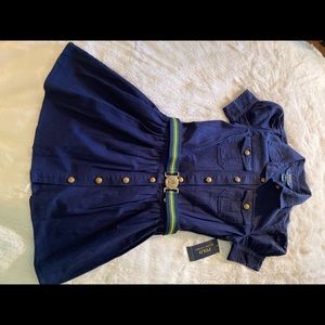 Sporty blue dress by Polo Ralph Lauren